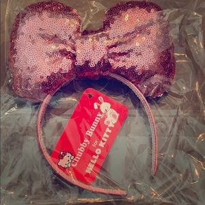 Huge hello kitty bow headband NEW!